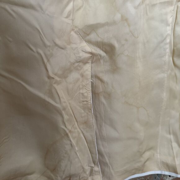 Vtg 60s Mens Kingsridge 42R Cream USA Fort Worth Made Sport Coat Suit Jacket - Picture 13 of 14